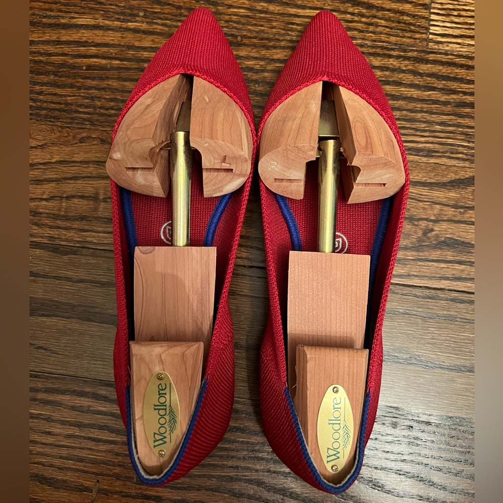 Rothy’s The Point Shoe - Chili Red